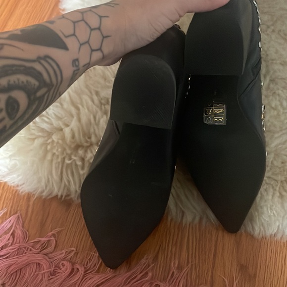 Jeffrey Campbell bejeweled booties sz 5 super comfy - Picture 6 of 9